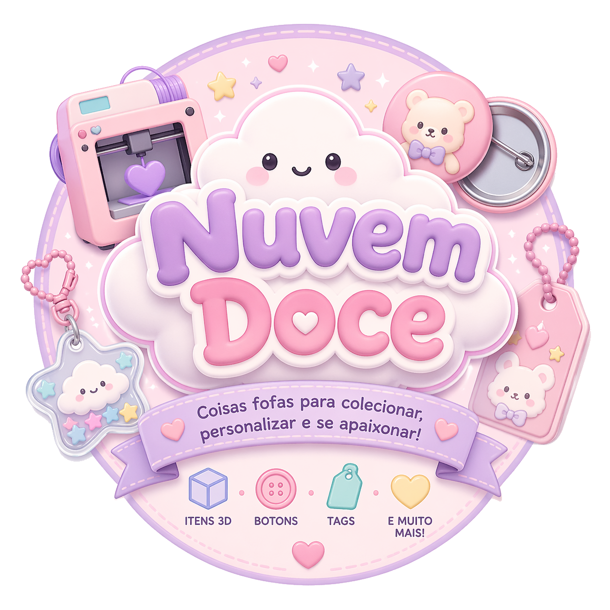 Logo da Nuvem Doce